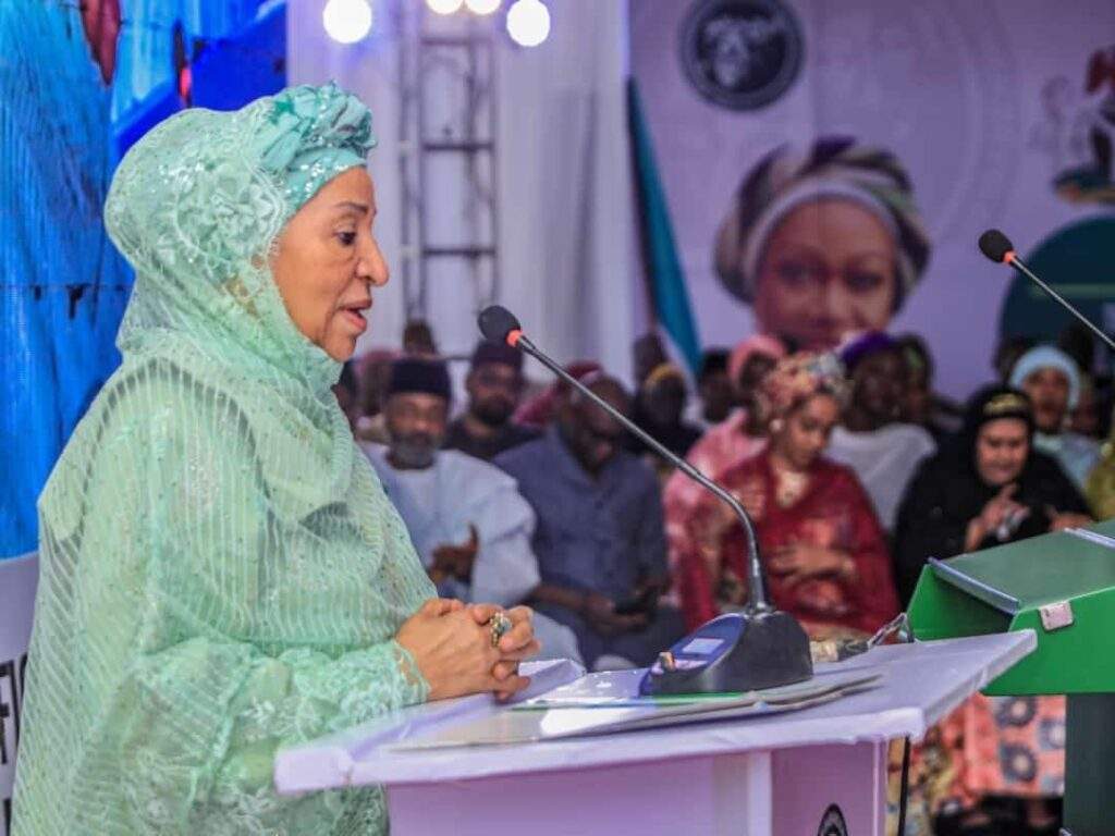 90010 first lady renames auditorium after maryam abacha