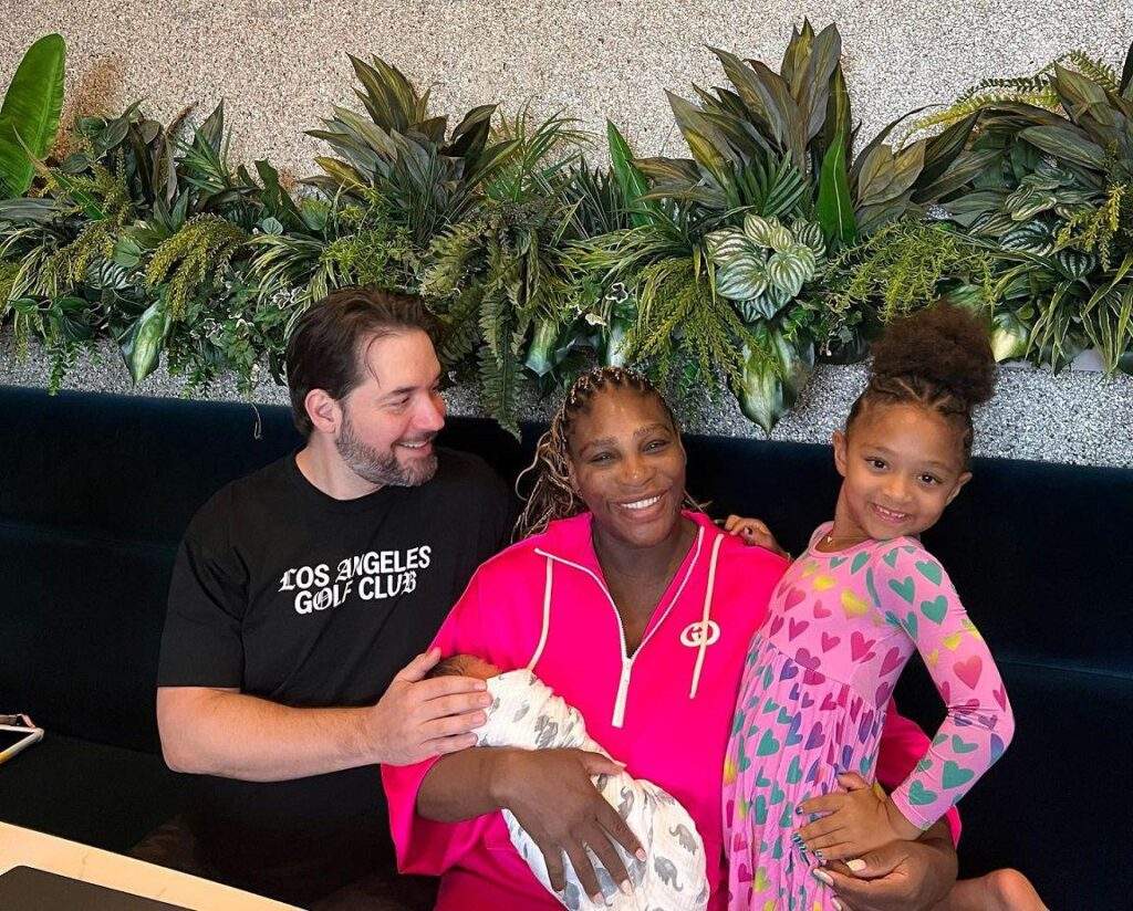 96760 serena williams welcomes the arrival of her second child