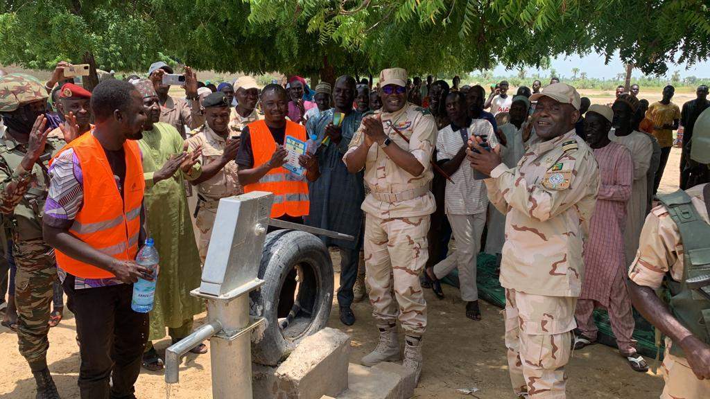 99103 multinational joint task force mnjtf and coginta ngo collaborate to provide education and essential aid to cameroon community