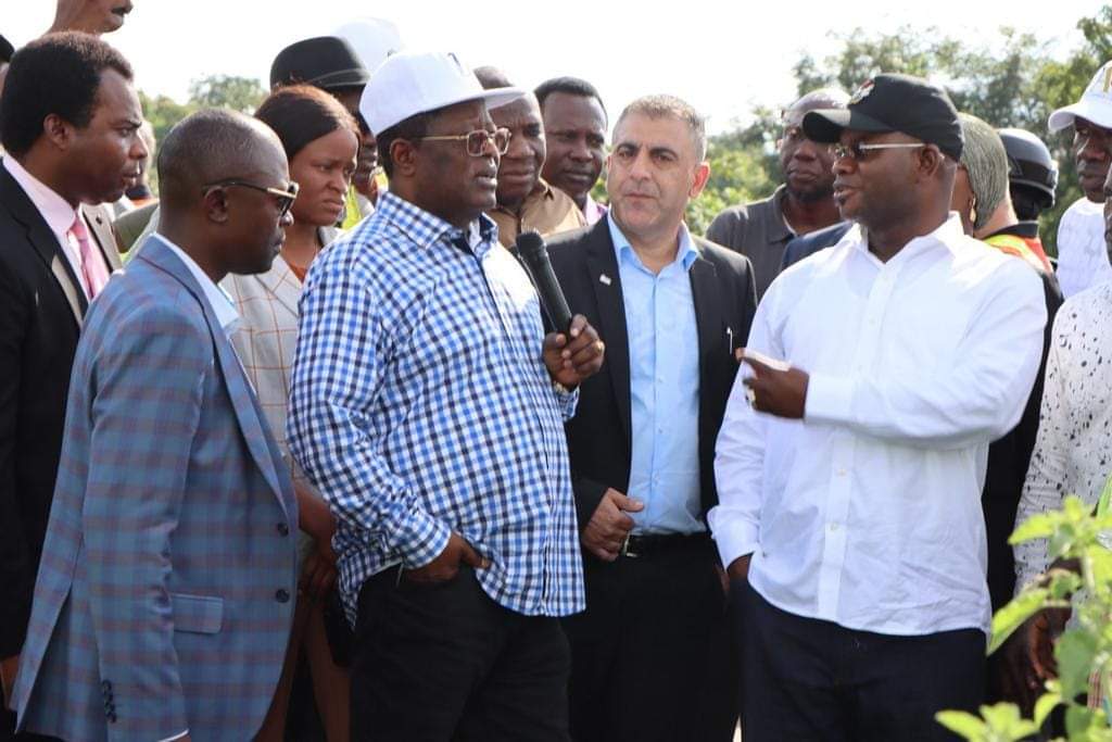 99494 minister of works embarks on southwestern road inspection tour
