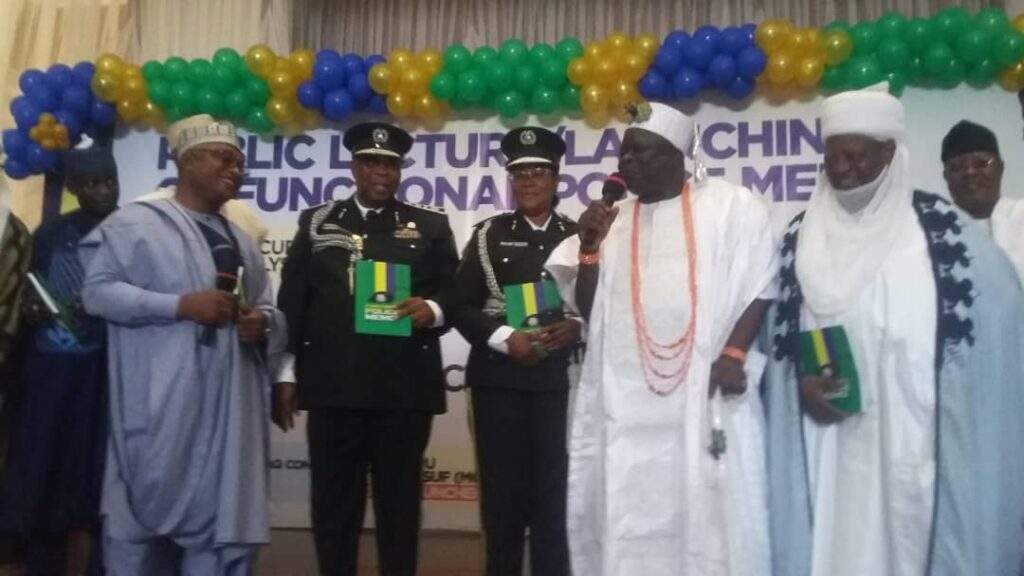 100651 kwara state commissioner of police adelesi launches book