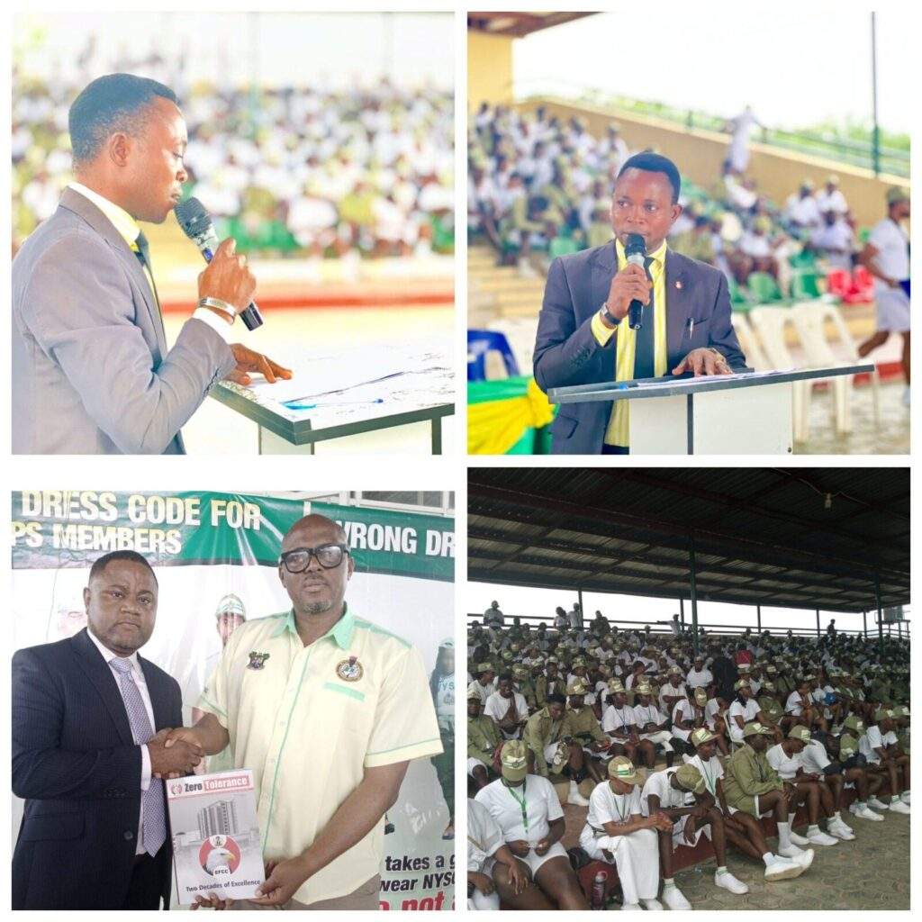 100662 anti graft agency urges corps members to shun criminality