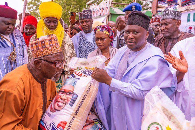 100698 fintiri flags off distribution of palliative items in adamawa