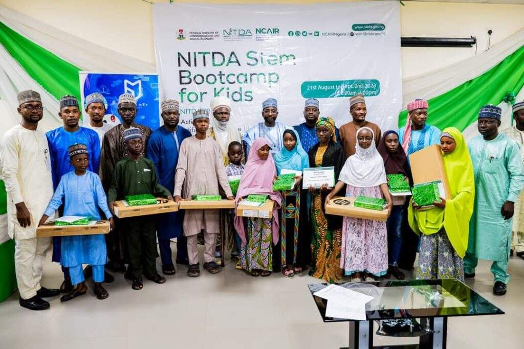 101229 digital inclusion nitda trains 282 children on emerging technologies