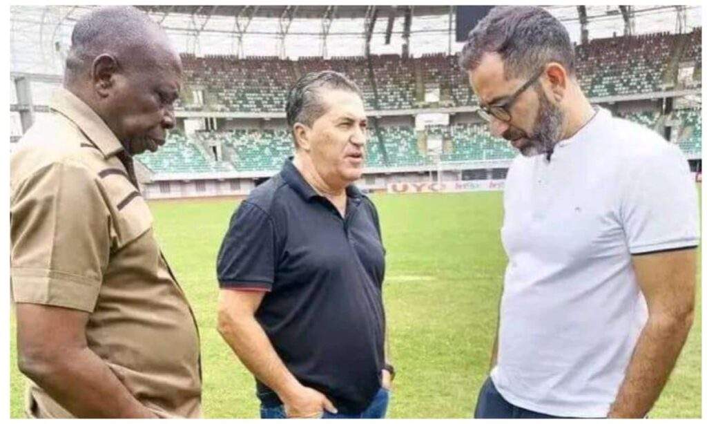 101941 2023 afcon qualifier peseiro storms uyo for sao tome and principe clash