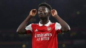 103552 saka compared with messi salah