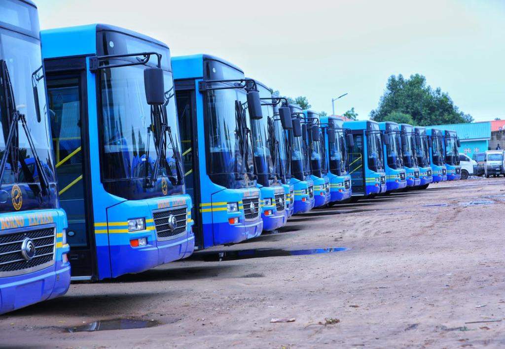 104206 palliative zulum unveils 70 buses for metro transport civil servants in borno