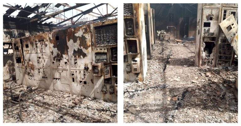 105720 total blackout in sokoto kebbi zamfara as fire destroys transmission station