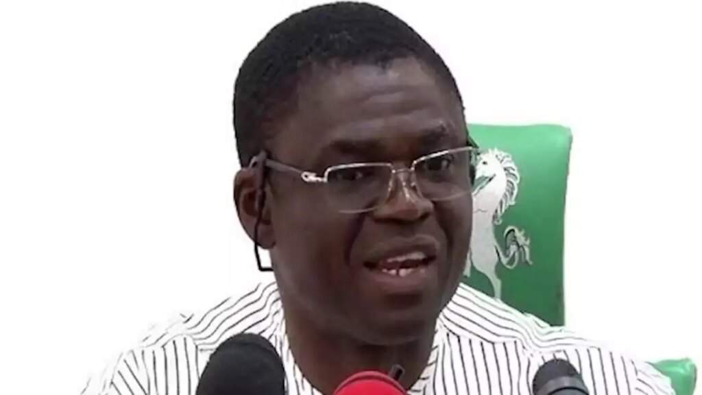 106412 shaibu fumes as obaseki allegedly locks him out of office