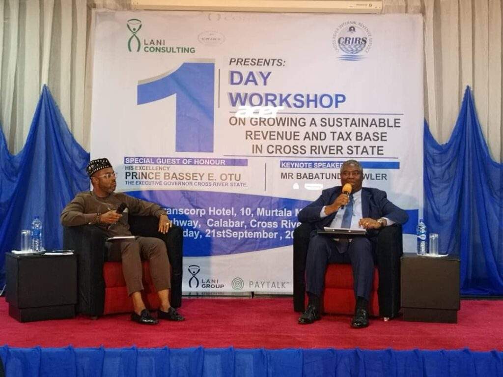 108618 achieve higher revenue through the establishment of consolidated taxpayer database expert urges cross river state government