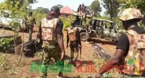 113960 nigerian troops recover rocket propeller ieds making materials from ipob esn in imo