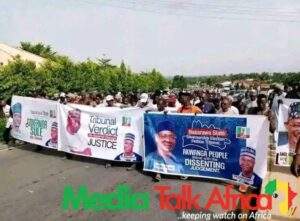 115867 protest erupts in nasarawa state following governor sules removal
