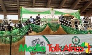 116240 buhari attends graduation ceremony of 1456 security watch corps in katsina