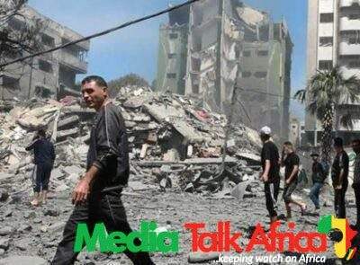 116623 israeli airstrikes displace 264000 palestinians in gaza un