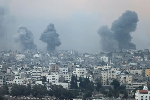AA 20231009 32349659 32349649 ISRAELI AIRSTRIKES CONTINUE IN GAZA 1 1696837222