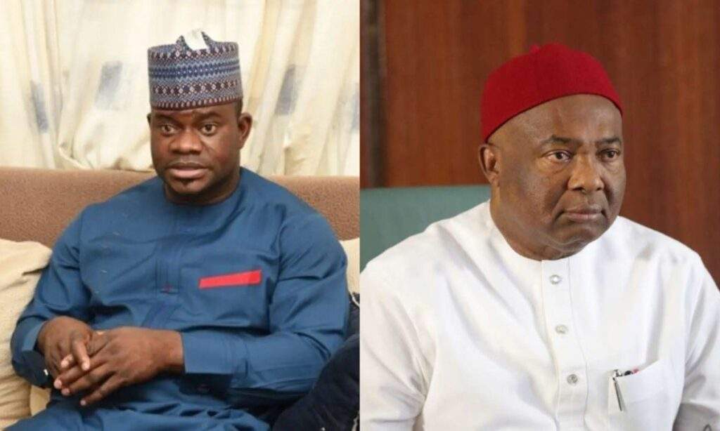 126967 kogi imo bayelsa guber pdp warns yahaya bello uzodinma against rigging