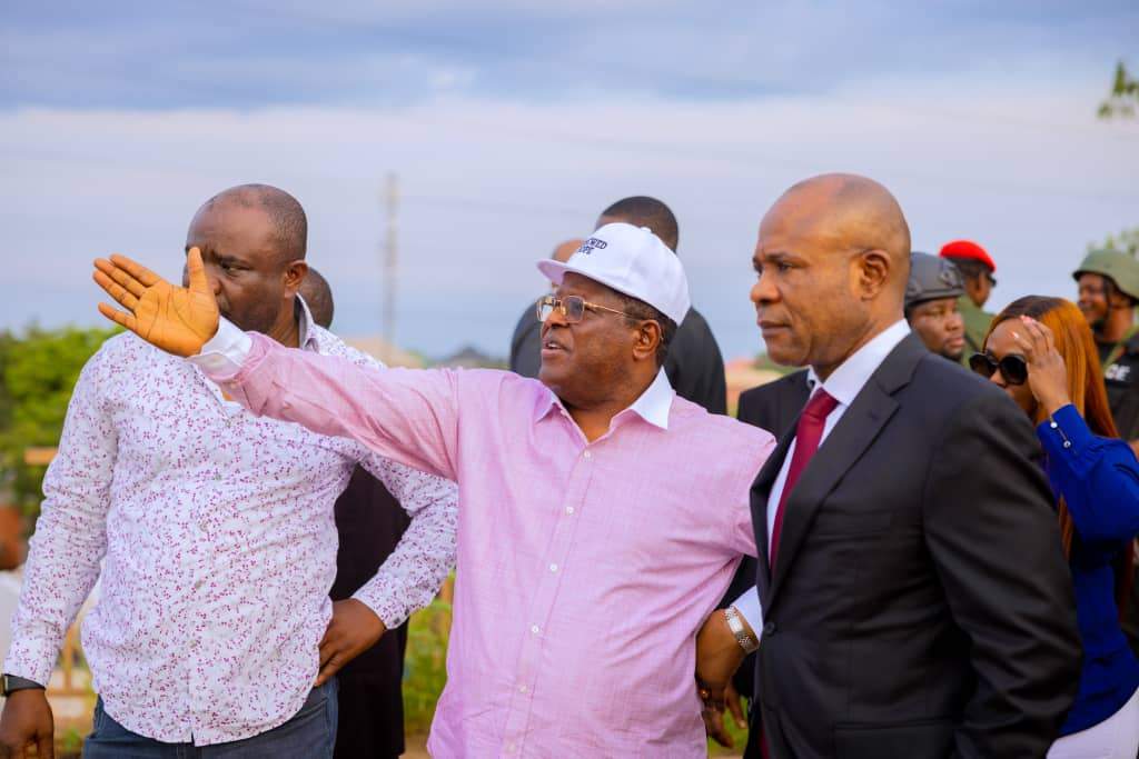 127100 enugu bridge restoration gov mbah and umahi inspect bridge site as reconstruction commences