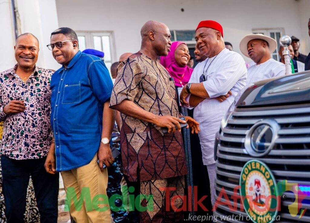 128107 ekiti state governor congratulates senator hope uzodimma on re election