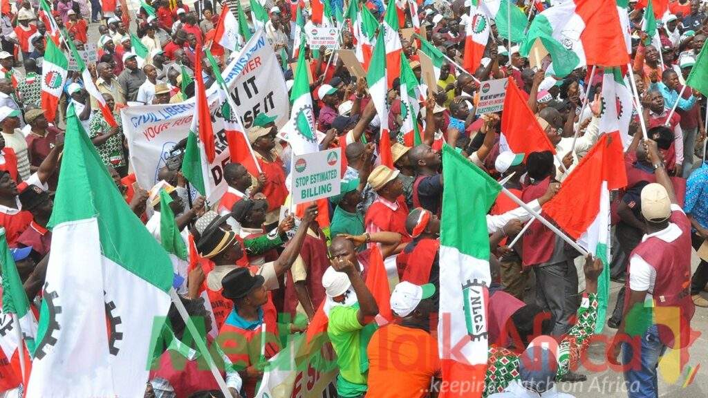 128859 partial compliance with nlc strike in bauchi state