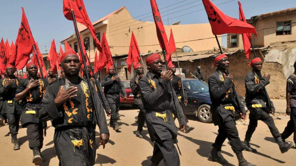 129861 violent clash in kaduna claims two lives as shiites and police collide