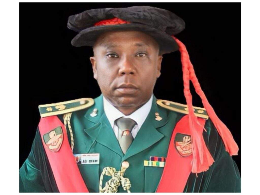 130243 nigerian army makes historic promotion appoints first serving professor