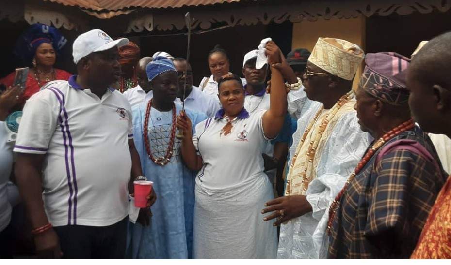 130747 ewi of ado installs bola aderoju as new eyegba in ado ekiti