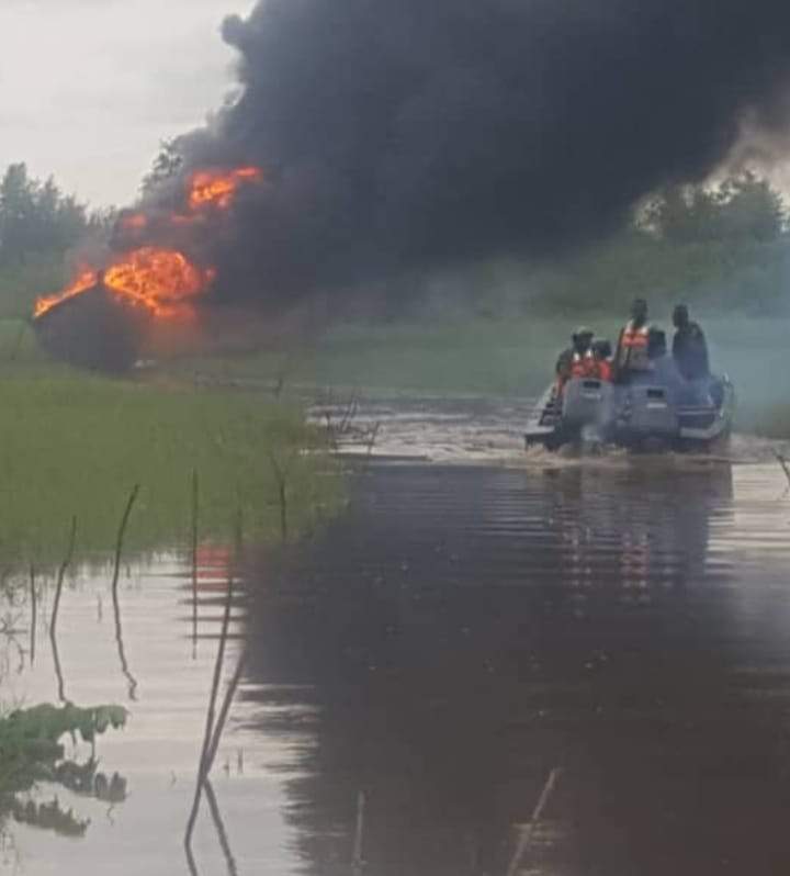 130848 nigerian navy neutralizes 15775 litres of stolen crude oil in ondo state