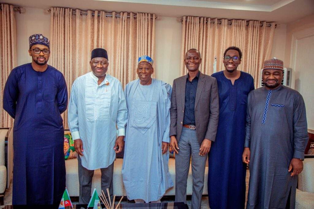 132502 goodluck jonathans visit to apcs national chairman ganduje sparks speculation exclusive photos