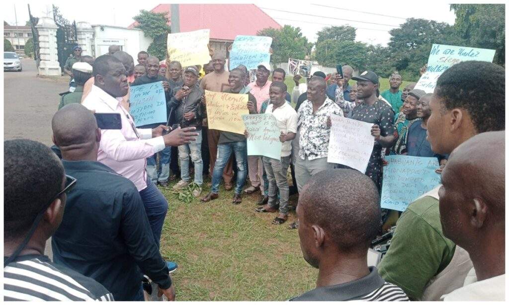 134866 anambra community protests property destruction by locals over taxation