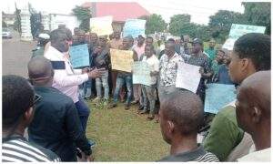 134866 Anambra Community Protests Property Destruction By Locals Over Taxation 300x180