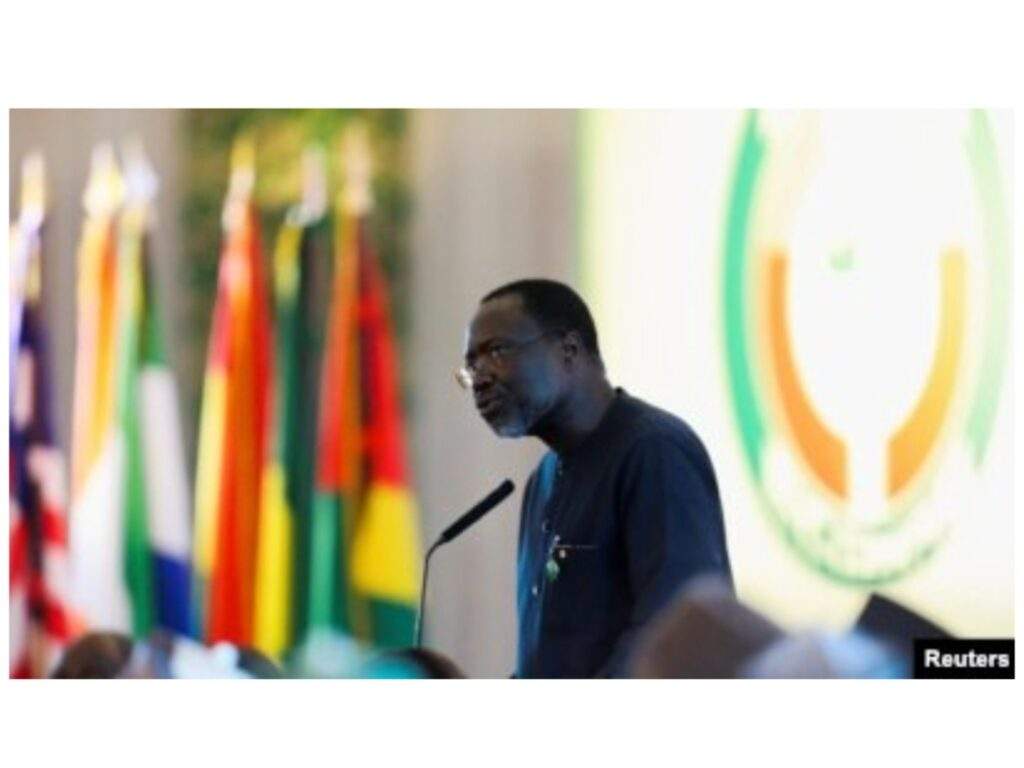 135012 president of ecowas commission highlights economic challenges in annual report to parliament