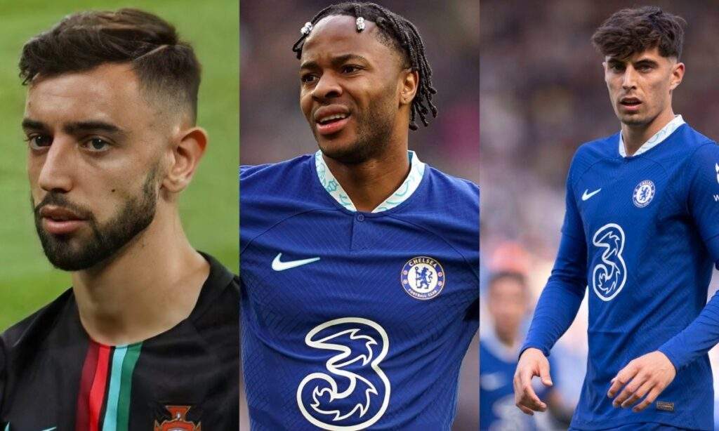 EPL Bruno Fernandes Havertz Sterling 27 players facing suspension