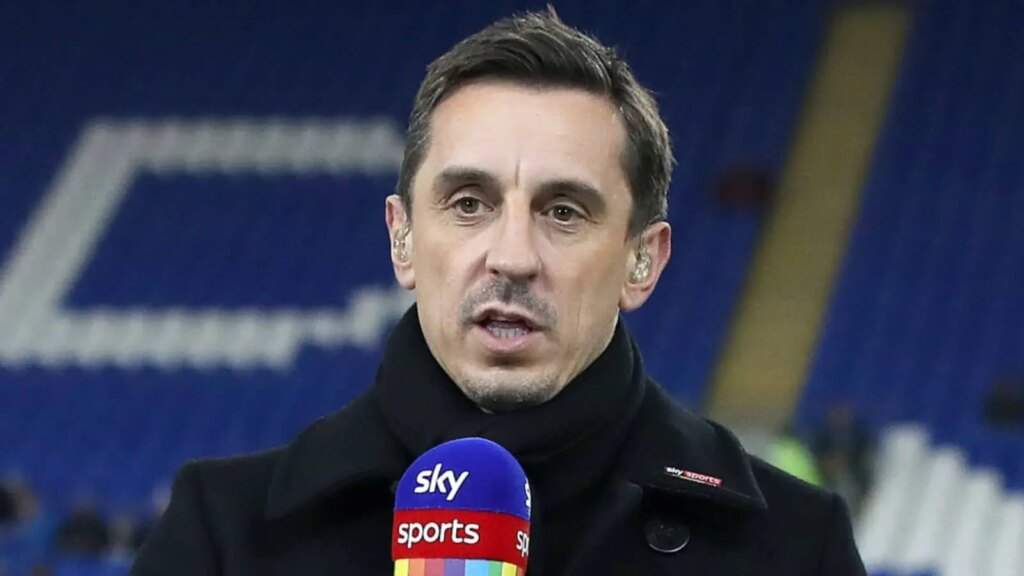 EPL Gary Neville speaks on Man Utd sacking Ten Hag