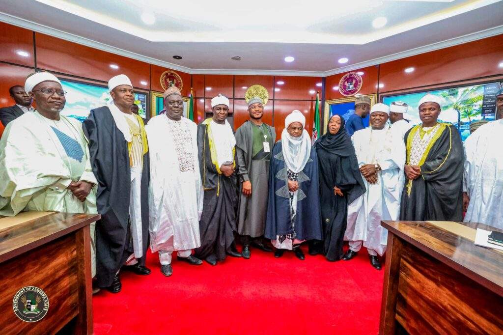 Gov Lawal swears in 3 Khadis charges them to be beacon