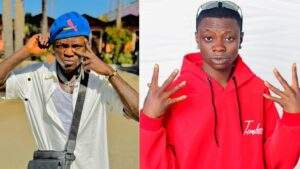 Portable Young Duus manager fight dirty at Lagos bar VIDEO