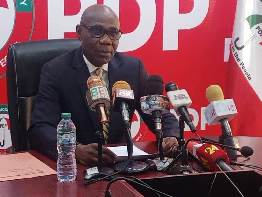 Rivers Assembly crisis PDP to officially write INEC demand fresh