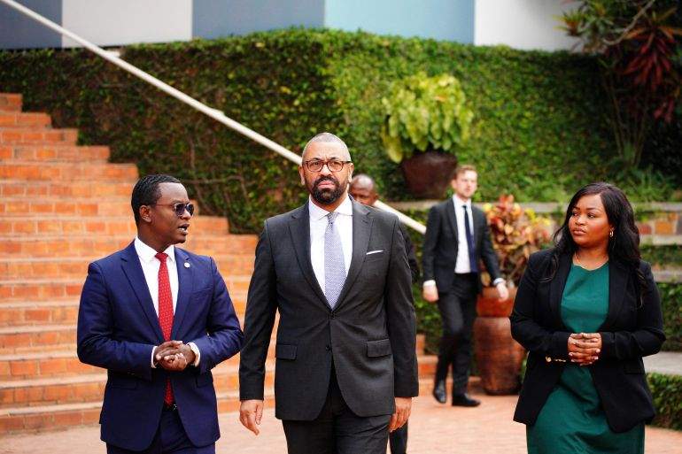 UK home secretary signs new asylum treaty in Rwanda –