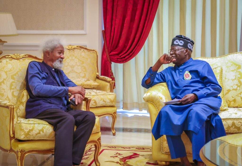 Why I wont criticise Tinubus govt now Soyinka