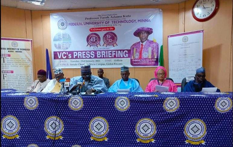 187 first class students set to graduate from FUT Minna