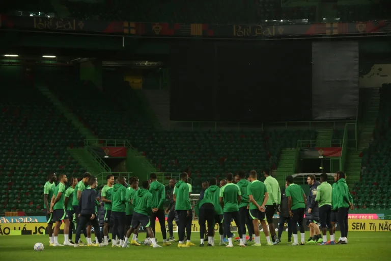 AFCON 2023 Osimhen returns to Super Eagles training Troost Ekong still
