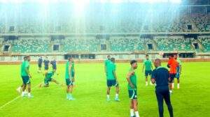 AFCON 2023 Super Eagles hold first training in Abidjan under