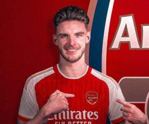 EPL Declan Rice Names Four Arsenal Players He Has Close 300x250