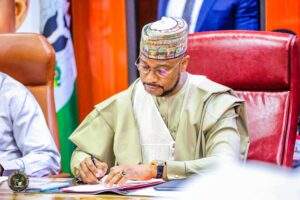 Gov Lawal Signs Executive Order Banning Traditional Rulers From Issuing 300x200