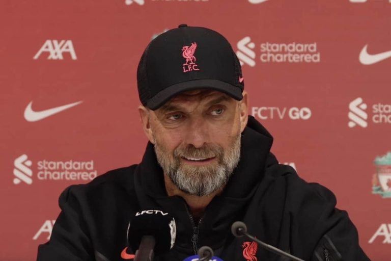 Im sorry hes super important Klopp apologises to Liverpool
