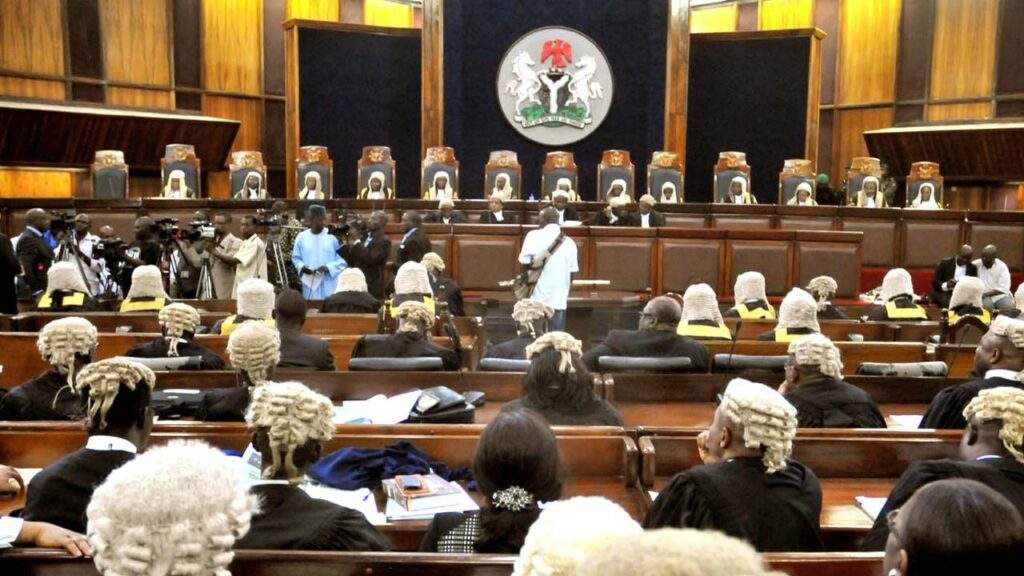 Kano Bauchi Zamfara Plateau Ebonyi governors arrive Supreme Court —