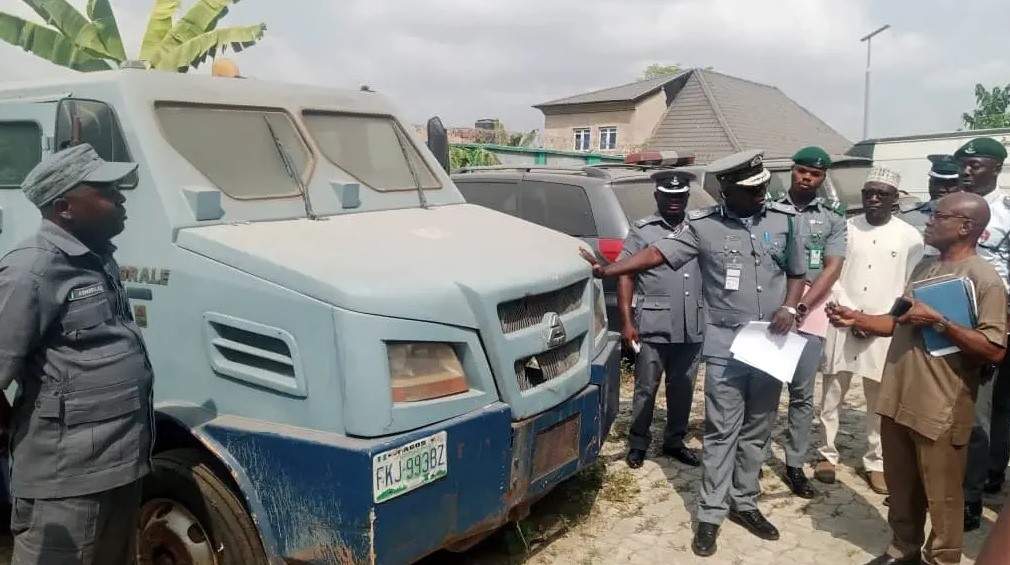 Nigeria Customs releases bullion van impounded with smuggled rice N24m