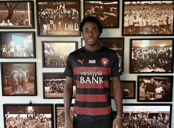 Nigerian attacker Musa signs five year contract with Danish club Nigerian attacker Musa signs five year contract with Danish club