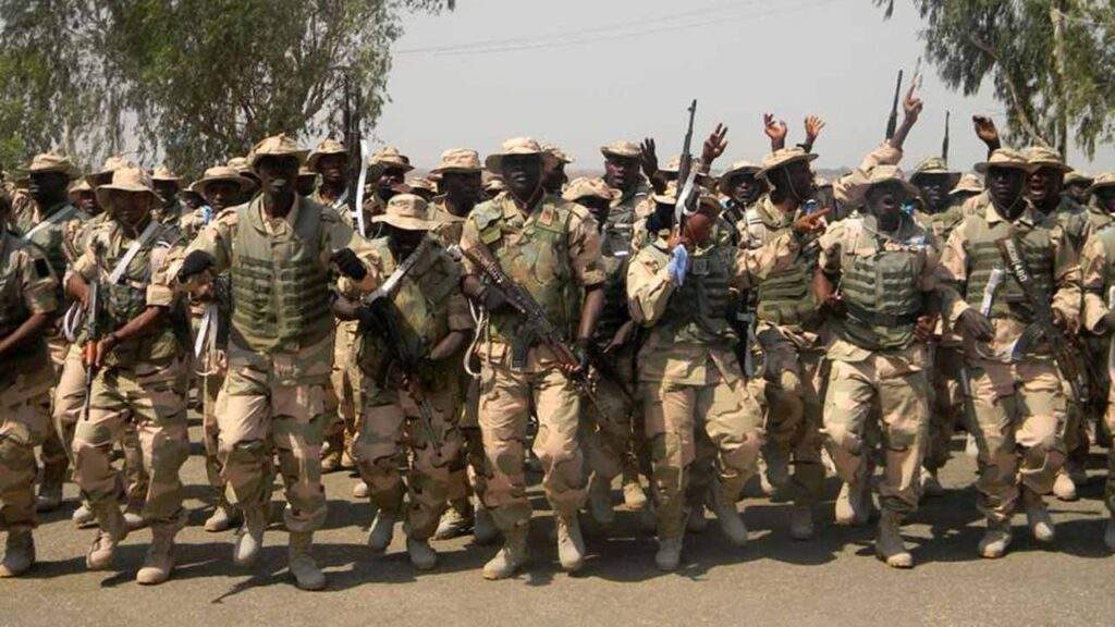 Nigerian troops kill 43 terrorists arrest 115 in one week