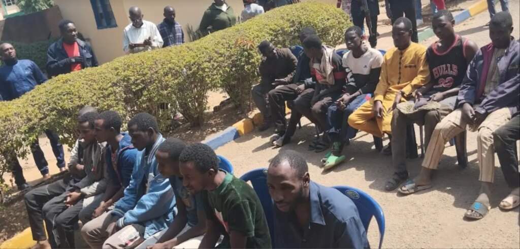 Plateau killings Police parade 17 suspects repel fresh attack in
