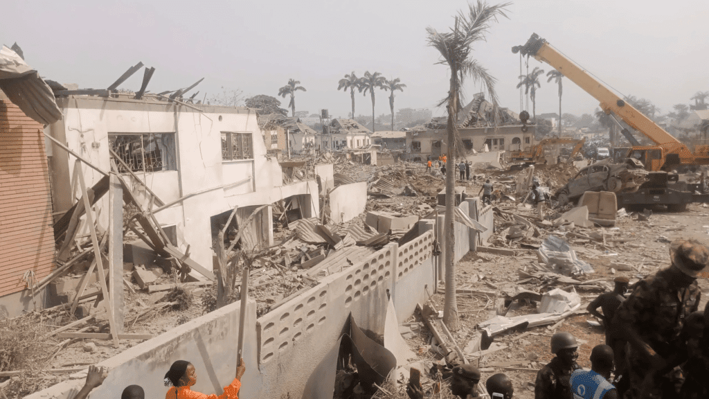 ibadan explosion